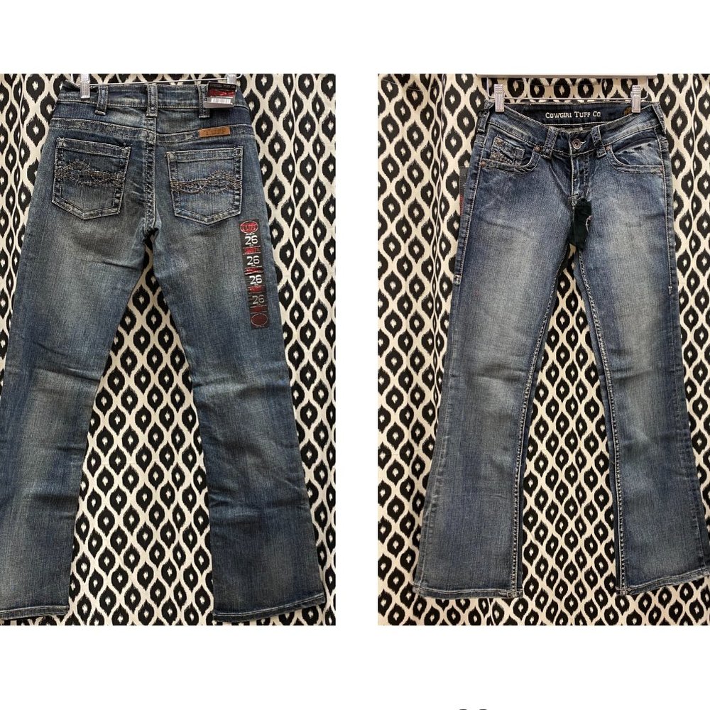 DFMI Dark Wash Cowgirl Tuff Jeans